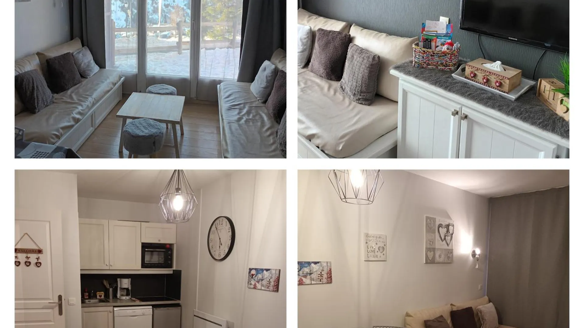 Apartment Apt Cosy, Lumineux,Idealement Place Valmeinier France